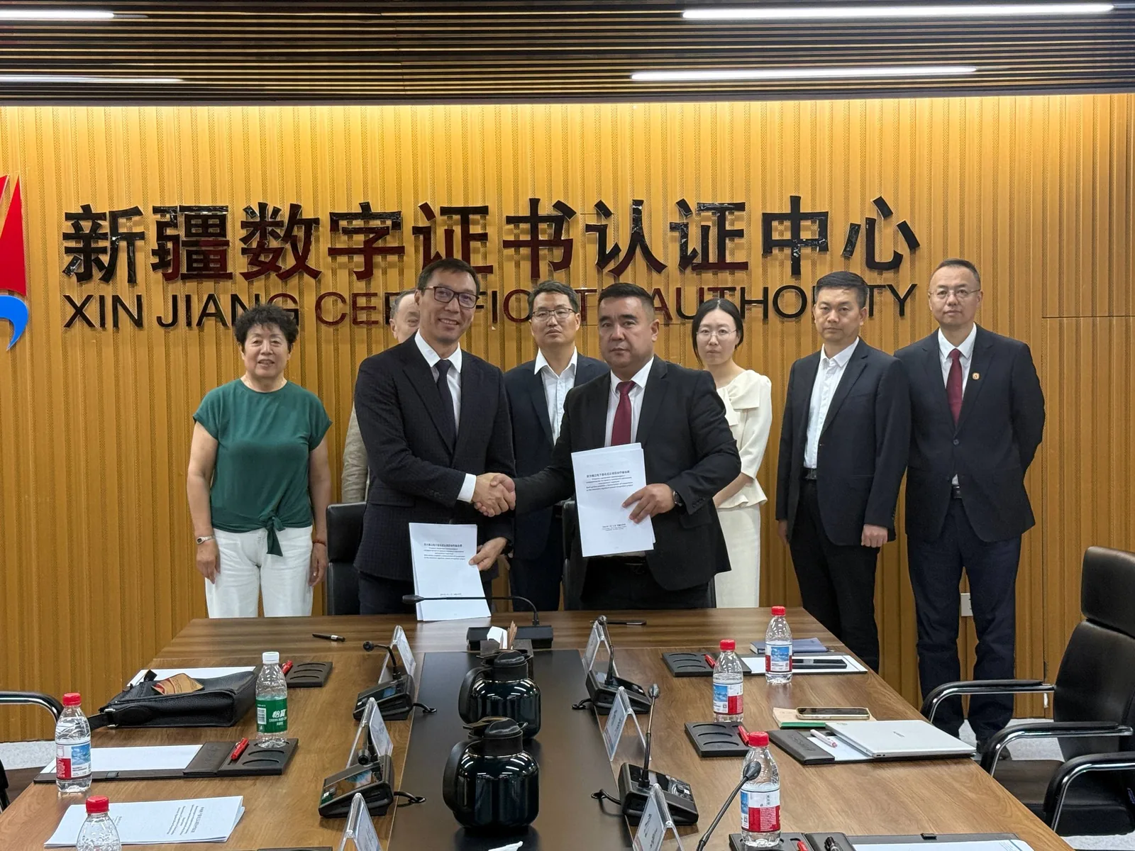 Documentolog and Xinjiang CA sign the memorandum of cooperation, Urumqi, 16 September 2026